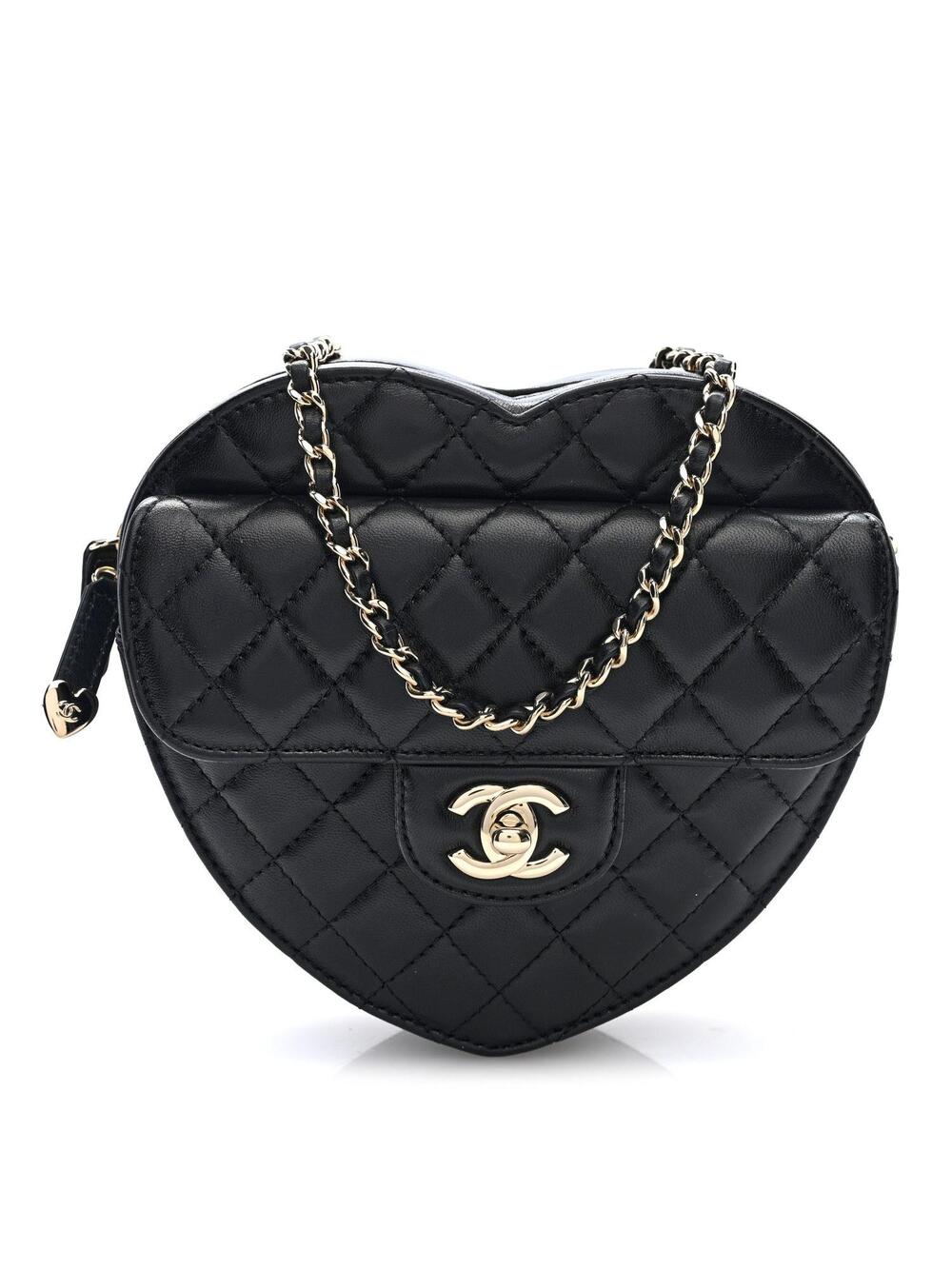Chanel Lambskin Quilted Cc In Love #352821C41B